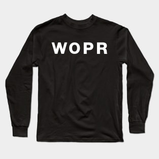 WOPR Long Sleeve T-Shirt